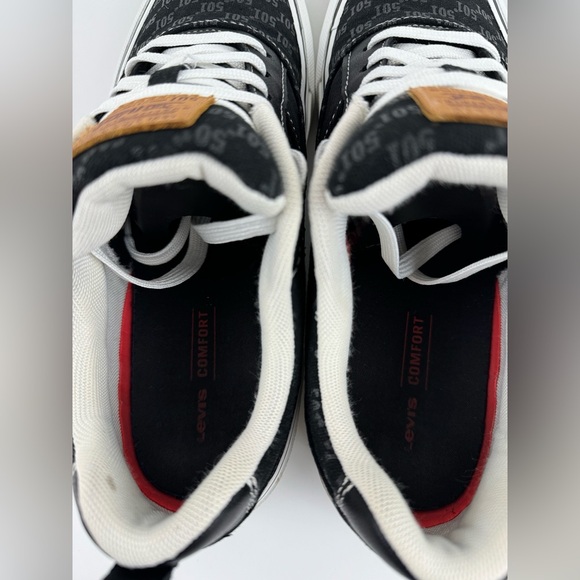 Levi's 501Canvas Sneakers, Black Casual Low, Men's Size US 8.5 - Picture 8 of 13